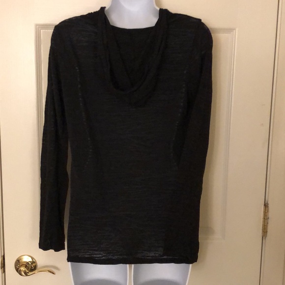 Adorable Sheer Black Animal Print Hoodie - Picture 8 of 9